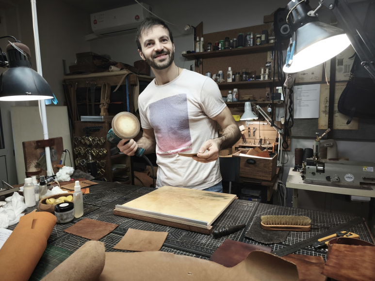 Мастер класс - авторский ремень в отделке Authentic